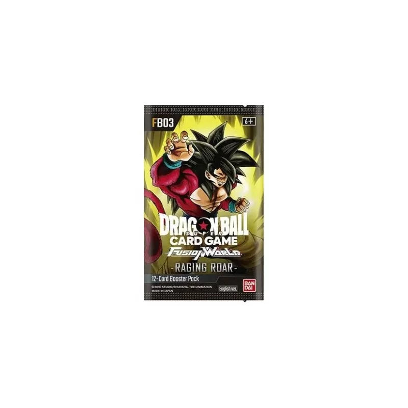 Dragon Ball Super Card Game Fusion World Raging Roar FB03 Display – 24 Buste (Jap) ARRIVO ENTRO IL 18 OTTOBRE