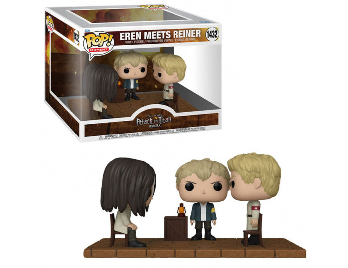 Funko POP! Moment: Attack on Titan Final Season – Eren Meets Reiner 1432