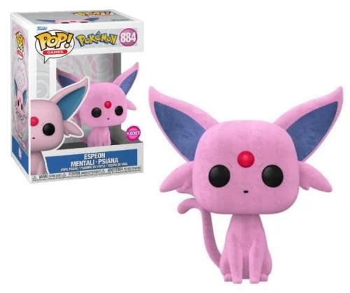 Funko Pop Games 884 - Espeon - Pokémon (Flocked)