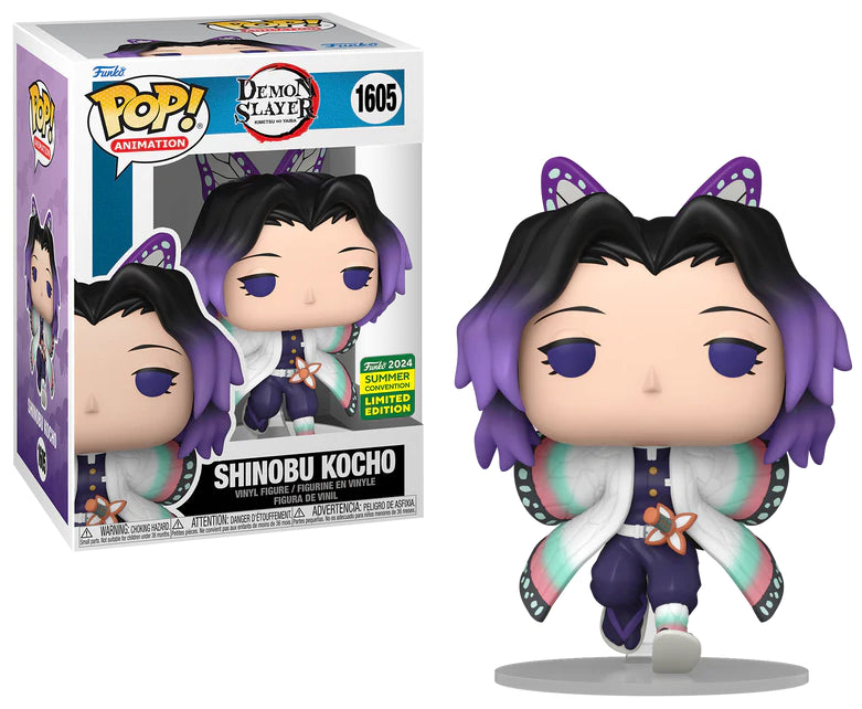 FUNKO POP DEMON SLAYER! SHINOBU KOCHO LIMITED EDITION 1605