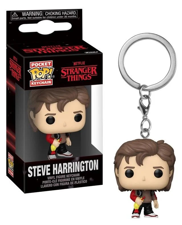 Funko POP! Keychain: Stranger Things 5 – Steve Harrington