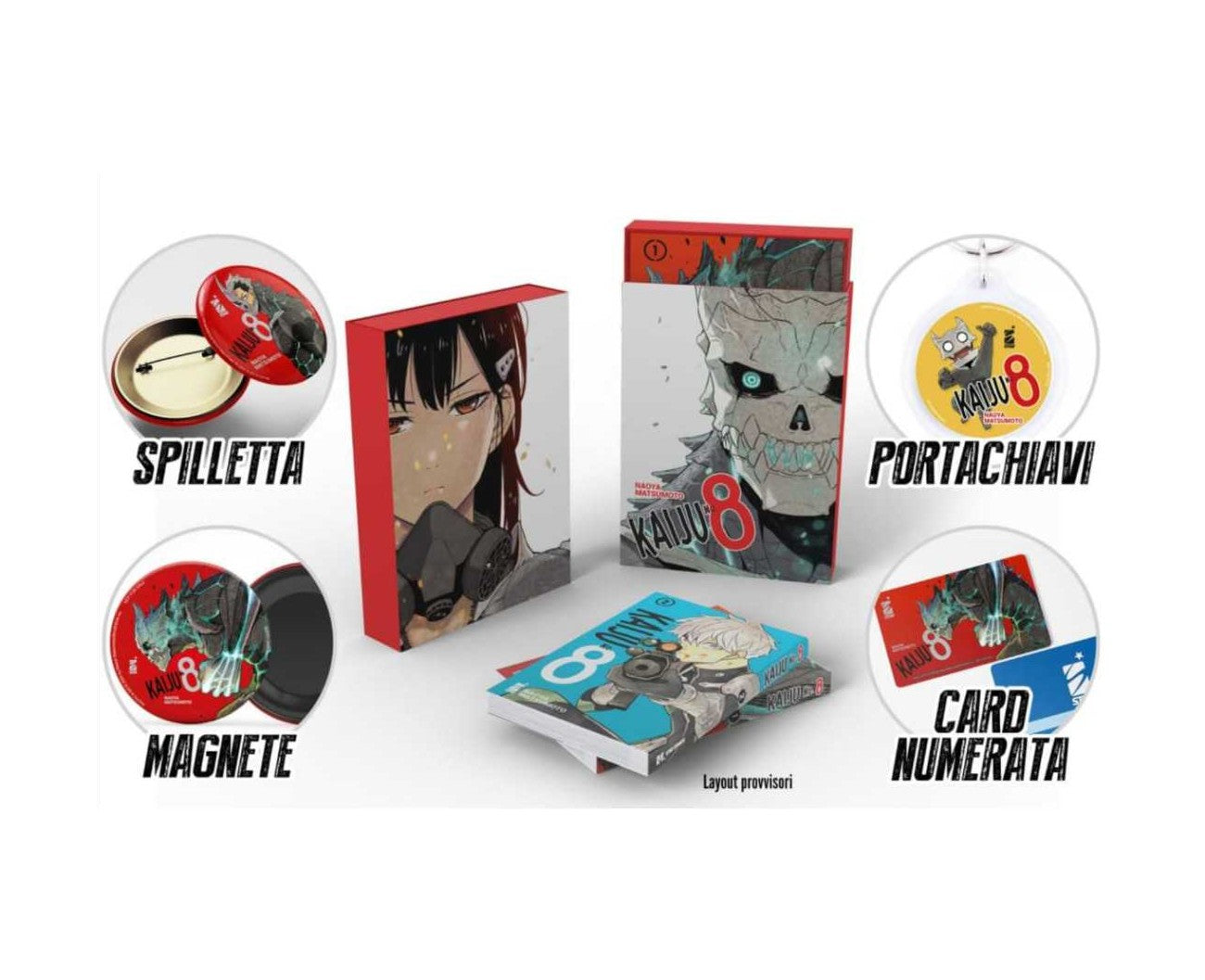 Kaiju No. 8 Cofanetto Monstrous Box (Vol. 1-2) – Edizioni Star Comics – Italiano
