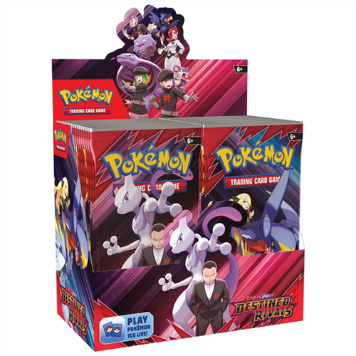 🇬🇧 Scarlatto e Violetto: Rivali Predestinati - Display 36 Buste INGLESE Scarlet and Violet: Destined Rivals - Booster Box IN ARRIVO