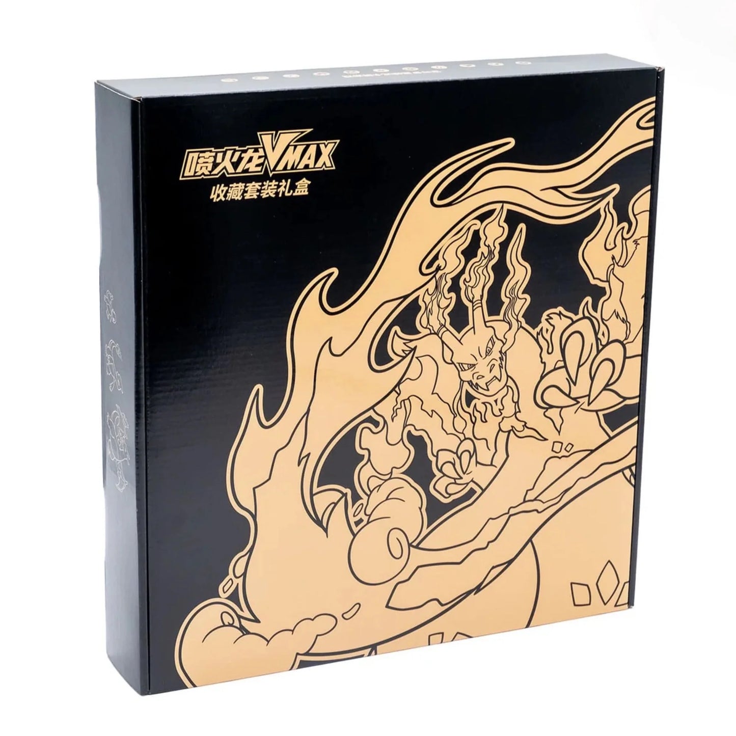 Pokemon Charizard VMAX Collection Set Gift Box CHINESE SPEDIZIONE DAL 10 MAGGIO