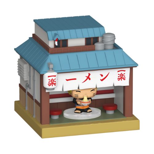 Bitty POP! Town: Naruto – Naruto Uzumaki and Ichiraku Ramen – Set Miniatura e Personaggio