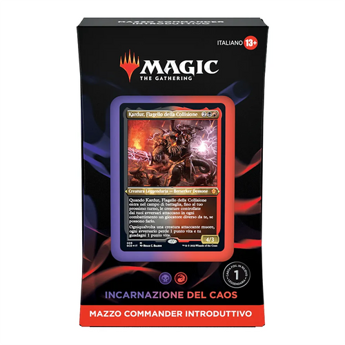 MTG – Mazzo Commander Introduttivo - INCARNAZIONE DEL CAOS