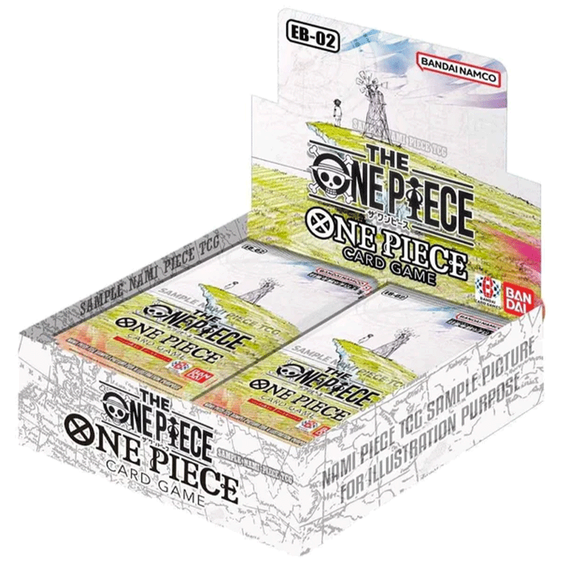 One Piece CG EB-02 – Memorial Collection – One Piece Card Game Box (24 Bustine) ENG In Spedizione dal 8 Maggio EB02 BOX