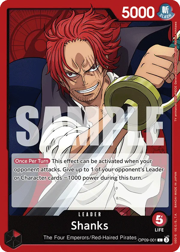 SHANKS OP09-001