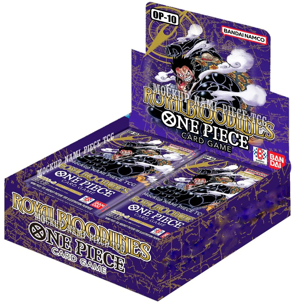 🏴 One Piece TCG OP-10 – Return to Dressrosa – Game Box (24 Bustine) ENG OP10