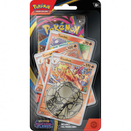 Pokémon TCG Fiamme Spettrali - Checklane Blister Blaziken / Hydrapple - ENG