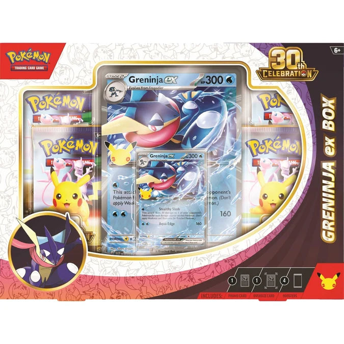 Pokémon TCG: ex Box - Greninja - 30th Celebration ENG