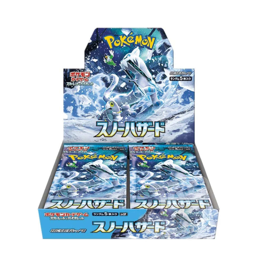 Pokémon Card Game Snow Hazard Display – 30 Buste (JP) sv2P