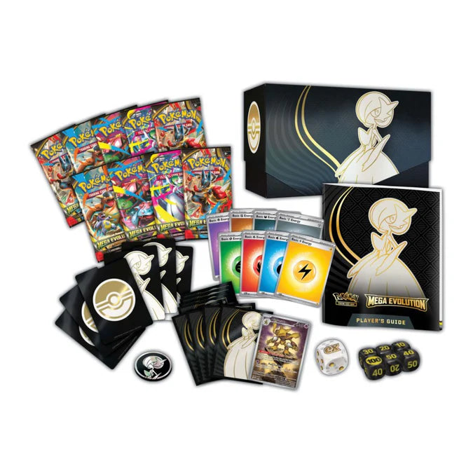 Pokemon TCG Megaevoluzioni Mega Gardevoir Set Allenatore Fuoriclasse Elite Trainer Box Inglese - 9 Buste