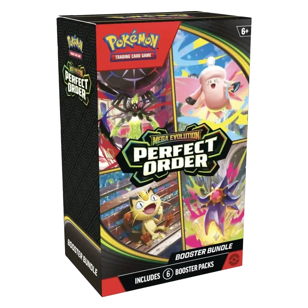 Pokémon TCG Mega Evolution Perfect Order Booster Bundle 6 Bustine ENG