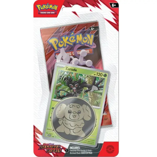 Pokémon TCG: Scarlet & Violet - Zarude - Rivali Predestinati Destined Rivals Checklane Blister - Zarude