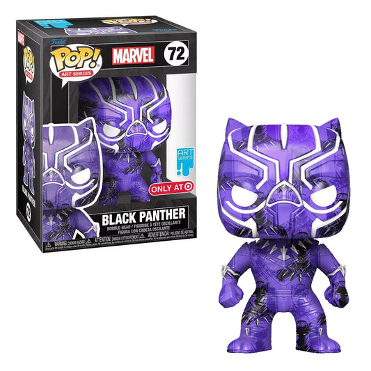 Funko POP! Marvel Studio - Black Panther - Art Series - Special Edition - Figure 46
