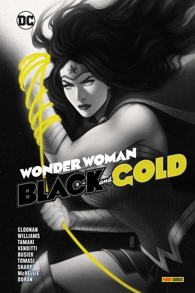 WONDER WOMAN - BLACK & GOLD