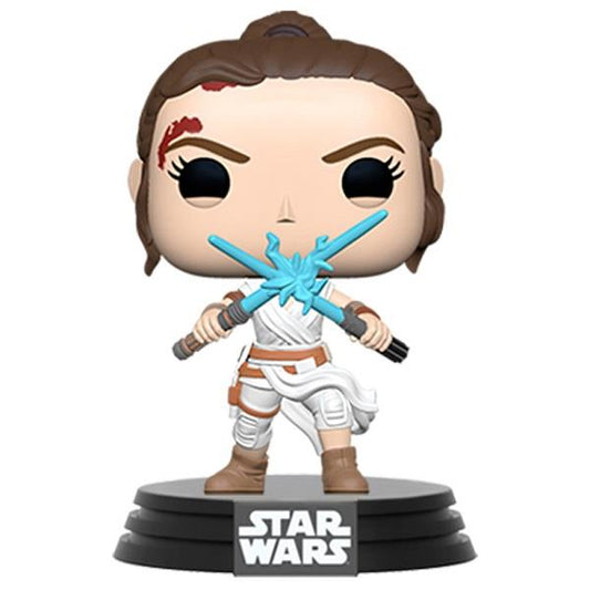 SW EP.IX REY W/2 LIGHT SABERS POP 434