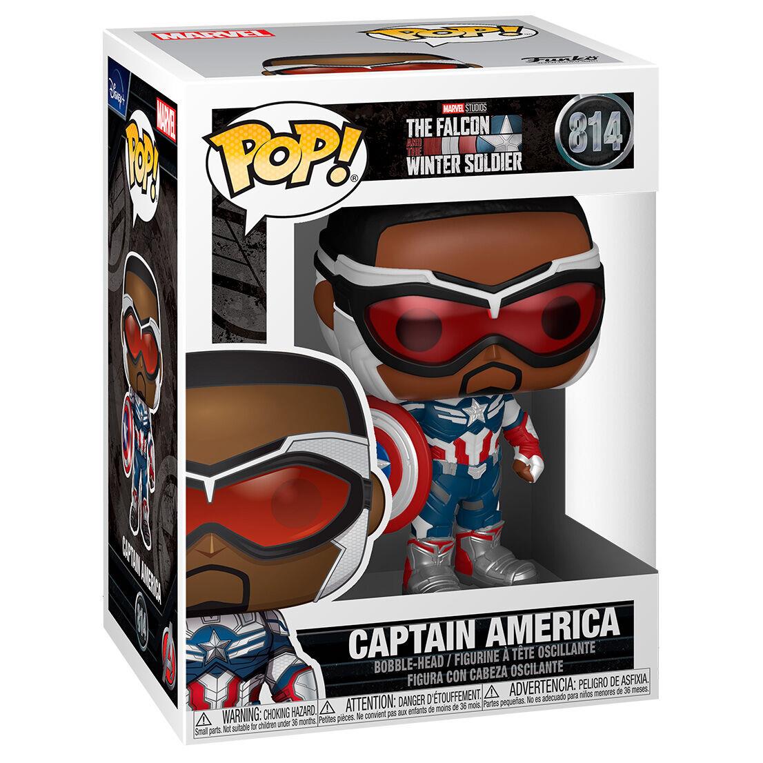 FALCON & WINTER SOLDIER CAPTAIN AMERICA POP 814
