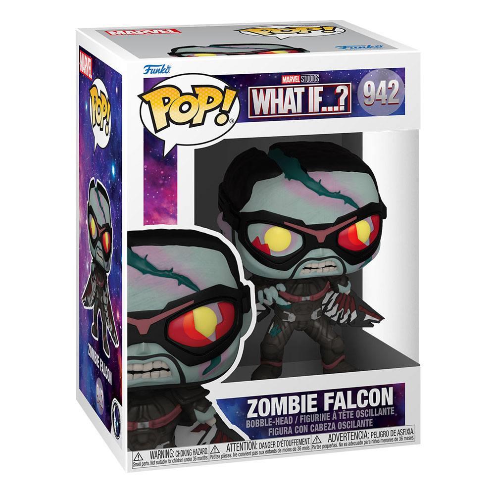 MARVEL WHAT IF ZOMBIE FALCON POP 942