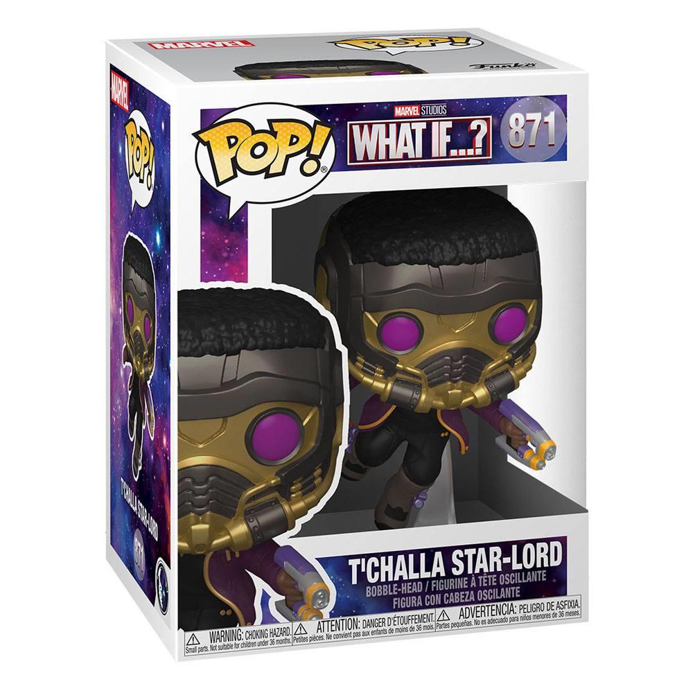 WHAT IF...? T'CHALLA STAR-LORD POP 871