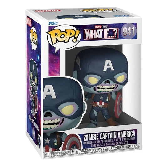 MARVEL WHAT IF ZOMBIE CAPTAIN AMERICA POP 941