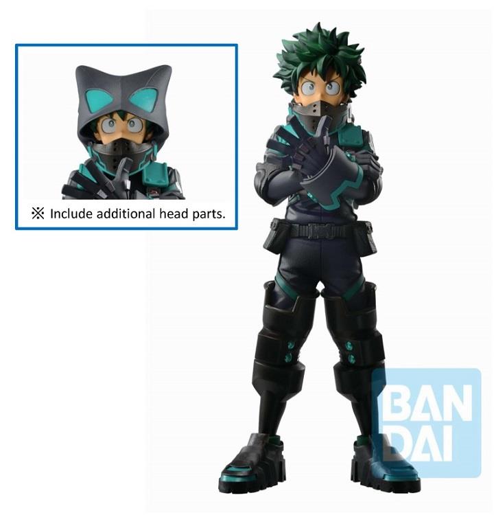 My Hero Academia Ichibansho Pvc Statua Izuku Midoriya (the Movie World Heroes Mission) Bandai Ichibansho