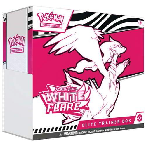 Scarlatto e Violetto: Fuoco Bianco - Set Allenatore Fuoriclasse Scarlet and Violet: White Flare - Elite Trainer Box INGLESE