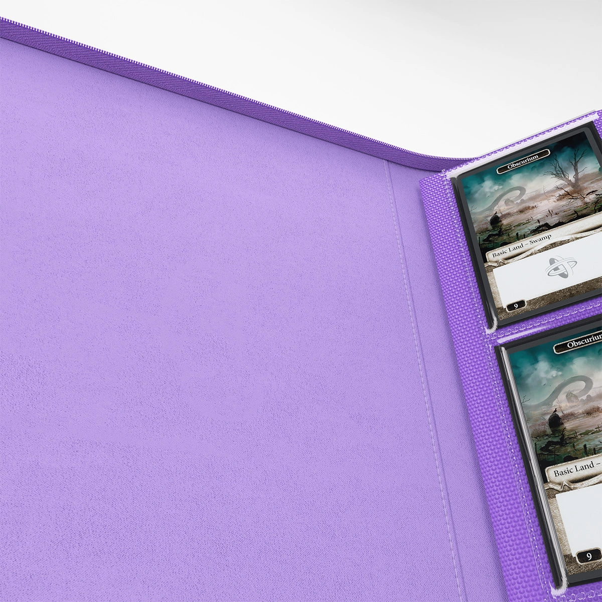 GAMEGENIC - ZIP-UP ALBUM 8-POCKET - PURPLE