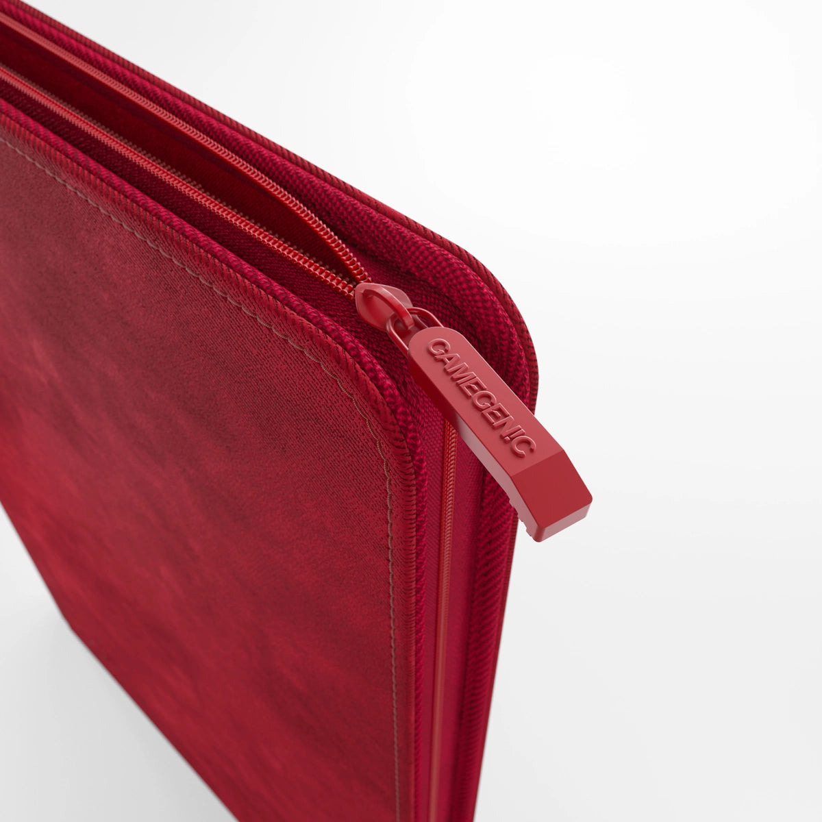 Gamegenic Zip-Up Album 18 Tasche | Raccoglitore 360 Carte TCG | Side-Loading | Rosso