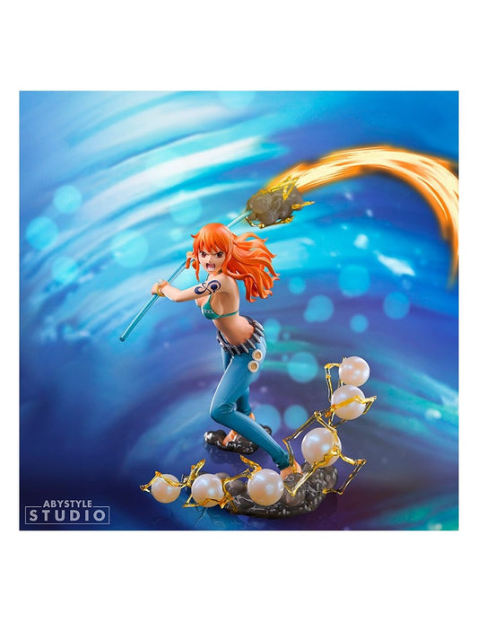 ABYSTYLE STUDIO SUPER FIGURE COLLECTION ONE PIECE NAMI - Statua