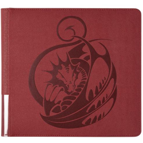 Album ad Anelli (12 tasche) - Zipster XL - Blood Red - Dragon Shield