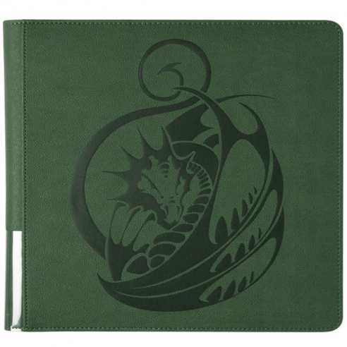 Album ad Anelli (12 tasche) - Zipster XL - Forest Green - Dragon Shield