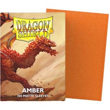 Standard - Matte - Amber (100 Bustine) - Dragon Shield