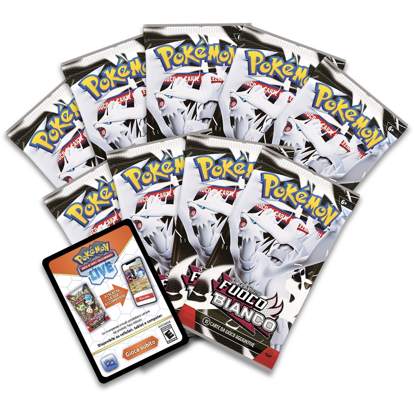 Pokemon SV10.5 Set Allenatore Fuoriclasse Fuoco Bianco ITA ARRIVO PREVISTO: 18-07-2025