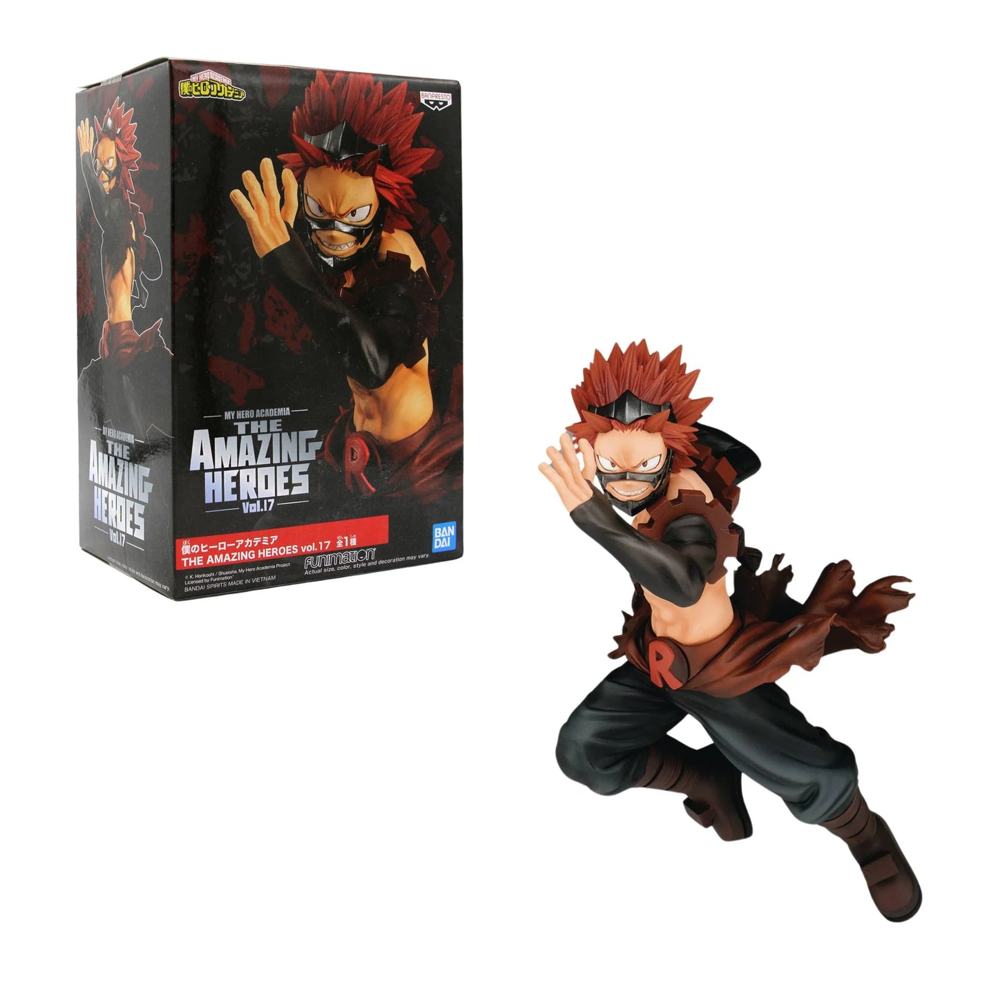 My Hero Academia Amazing Heroes Vol.17 Eijiro Kirishima 12cm Banpresto