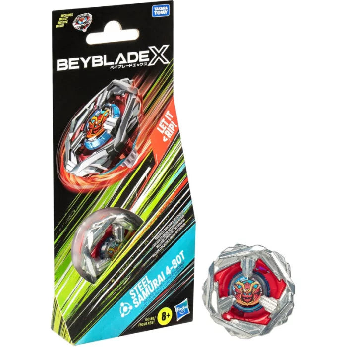 Beyblade X Steel Samurai 4-80T Booster Pack Set