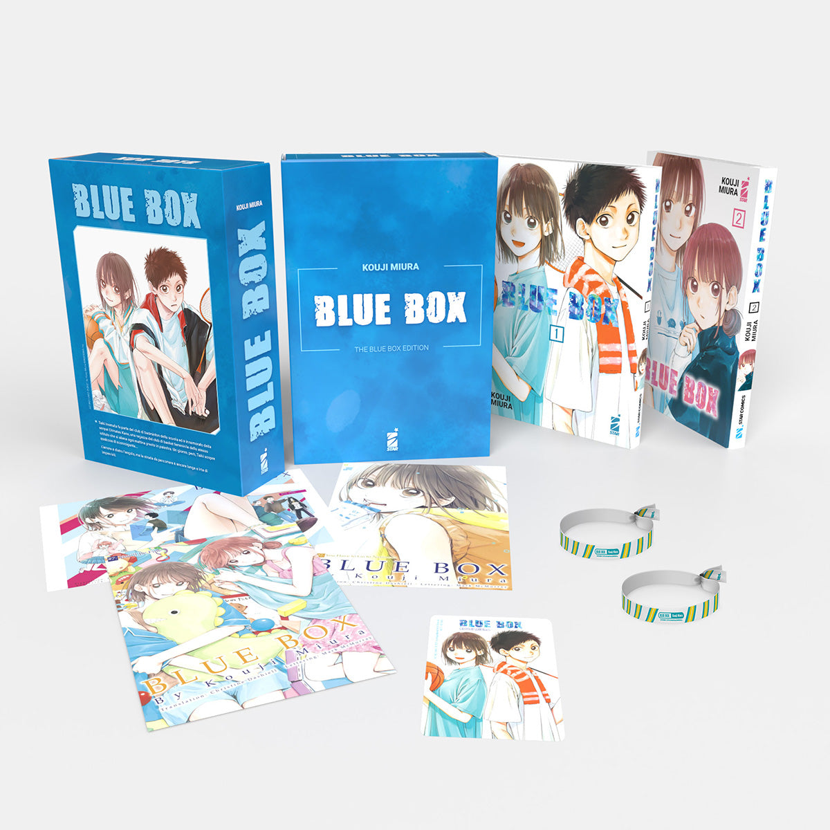 Blue box. The blue box edition. Con illustration card vol. 1-2