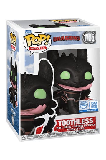 HOW TO TRAIN YOUR DRAGON - POP Movies N° 1785 - Toothless with tongue