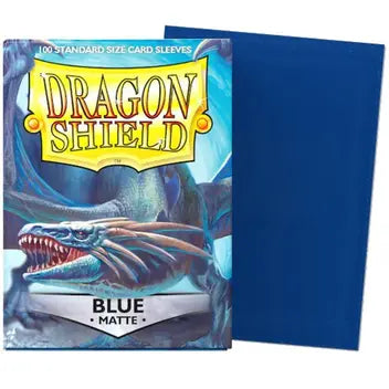 Dragon Shield Bustine Sleeves Protettive Standard Size Matte Blue (100)