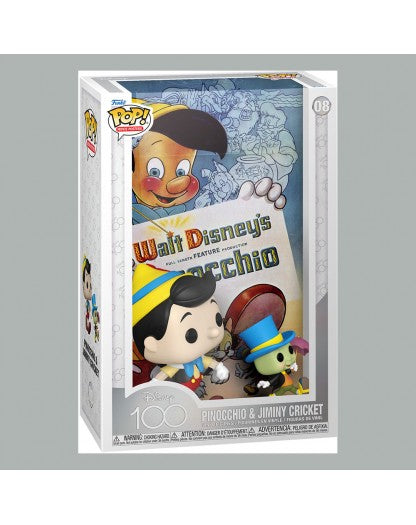Disney POP! Movie Poster & Figure Disney's 100th Anniversary POP Pinocchio 9 cm 08
