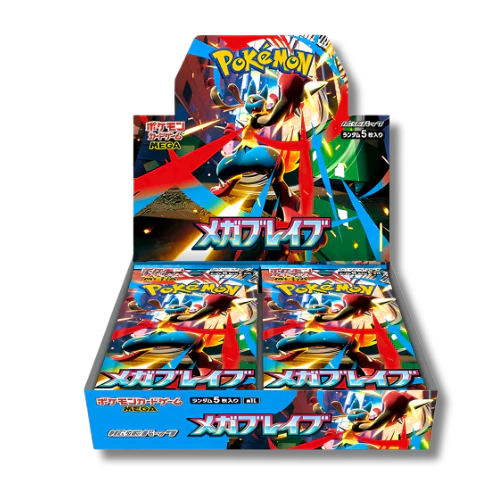Pokémon Card Game Mega Brave Display – 30 Buste Jap - M1L ARRIVO ENTRO IL 18 OTTOBRE