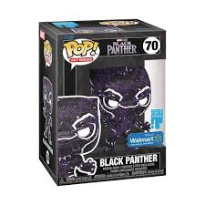 Funko Pop Art Series 70 Black Panther Special Edition – Marvel