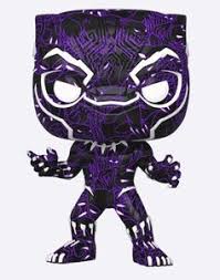 Funko Pop Art Series 70 Black Panther Special Edition – Marvel
