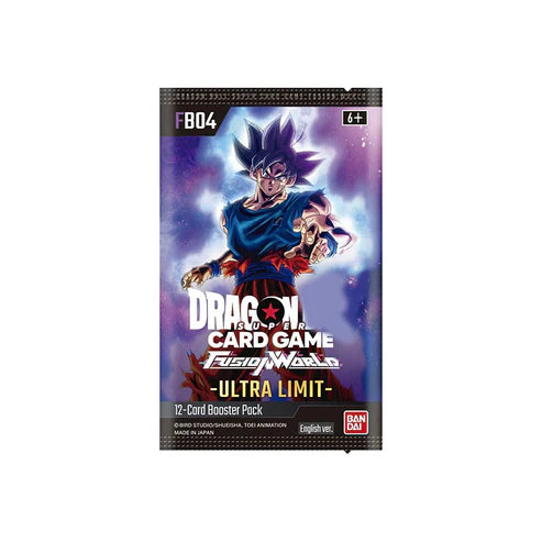 Dragon Ball Super Card Game Fusion World Ultra Limit FB04 Display – 24 Buste (Jap) ARRIVO ENTRO IL 18 OTTOBRE