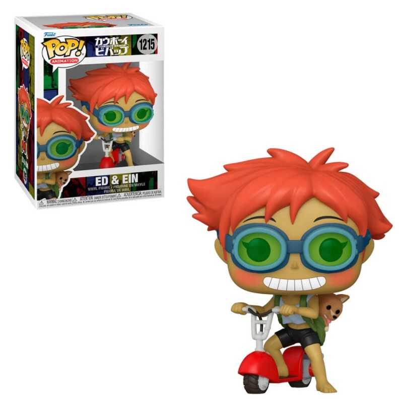Cowboy Bebop Pop! Animation Figure in Vinile Edward e Ein 9cm Funko
