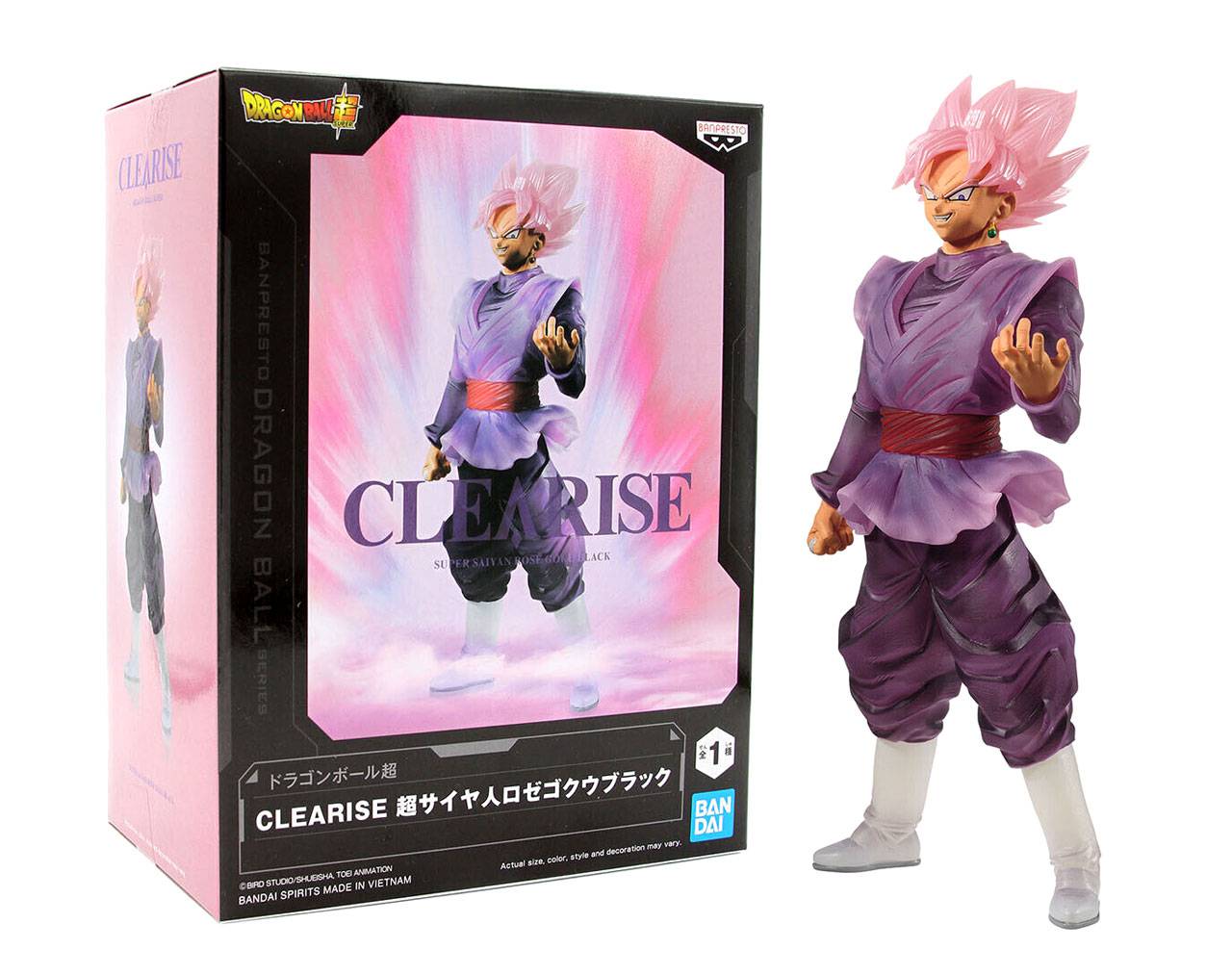 DRAGON BALL SUPER SUPER SAIYAN ROSÈ GOKU BLACK FIGURE