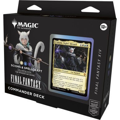 MTG Final Fantasy VII - Mazzo Commander Deck Magic the Gathering - Y'shtola - Scion e Stegoneria - ITALIANO