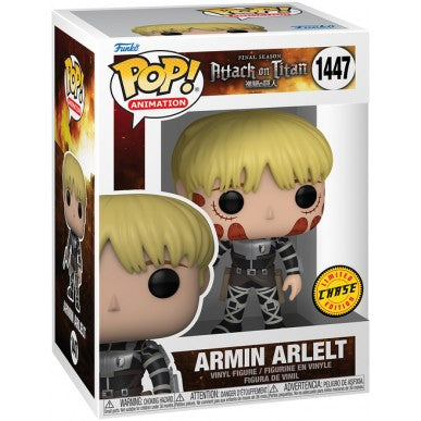 Funko Pop Animation 1447 - Armin Arlelt - Attack on Titan (Chase)