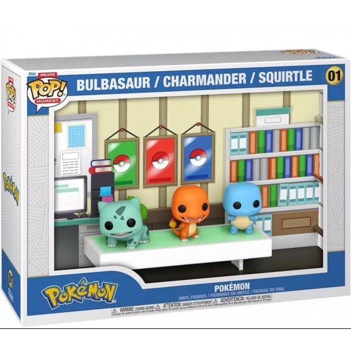 Funko Pop! Deluxe Exclusive Figure Pokemon Starters